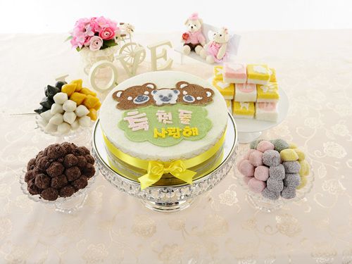 곰돌이 가족 돌백일 5종세트